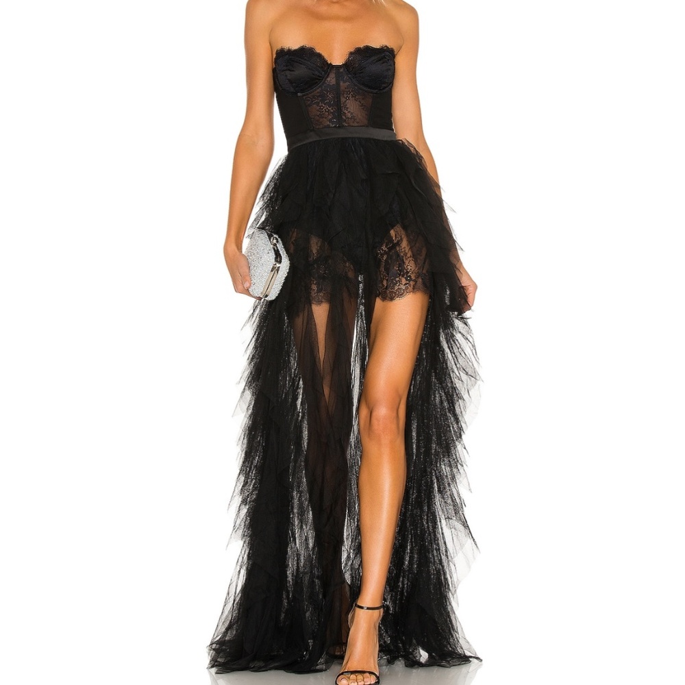 X Revolve Bustier Gown